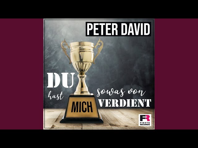 Peter David - Du Hast Mich Sowas Von Verdient