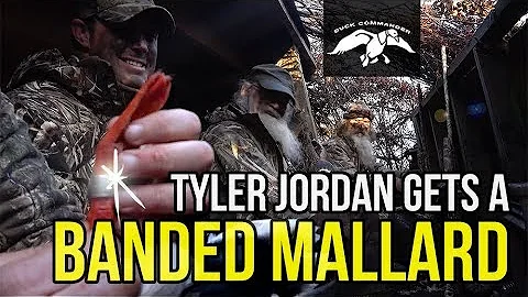 Realtree Tyler Jordan Gets Banded Mallard In Duck ...