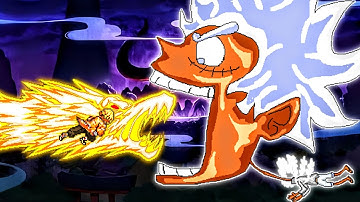 Zenitsu Last Arc OP (New) VS TC Luffy OP Buff (all form) in Jump Force Mugen