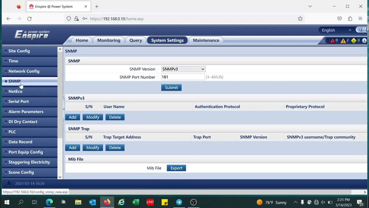 How To Huawei Rectifier SMU02C Alarm Configuration Process by WEB YouTube