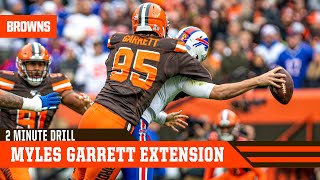 Myles Garrett contract extension | 2 Minute Drill
