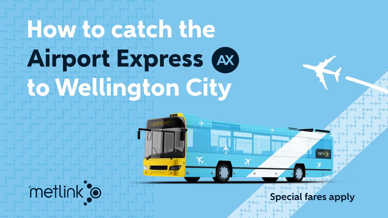 How to catch the Airport Express Bus at Wellington Airport
