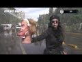 Choques entre estudiantes y la policía en Chile