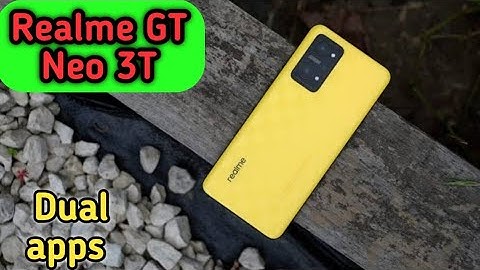 How To Create Dual Apps In Realme GT Neo 3T, Clone Apps Setting