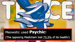 MEGA MEOWSTIC isn't OU So I Used it in Champions UU!