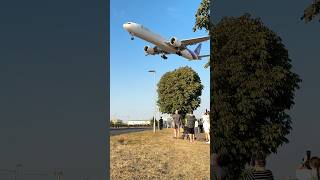 Imagine standing under a Thai Airways Boeing 777 as it glides overhead! ✈️🔊 #boeing777 #aviation