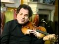 Itzhak Perlman discusses and plays...