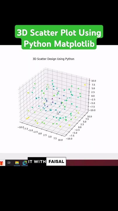 3D Scatter Plot Using Python | Easy Matplotlib Design For Beginners # ...