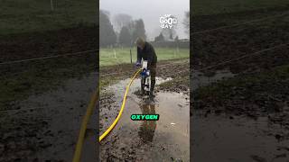 Lucht injecteren in de grond #shorts Lucht injecteren in de grond #shorts