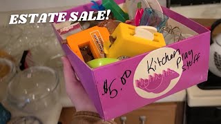 an ESTATE SALE FIRST for me!
