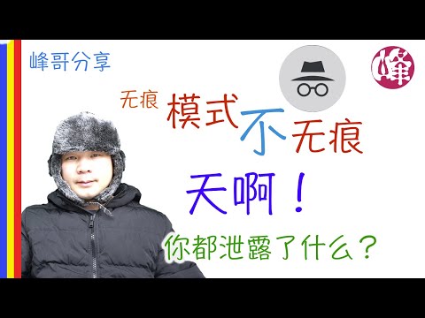 无痕模式不无痕, 看看你到底泄漏了什么