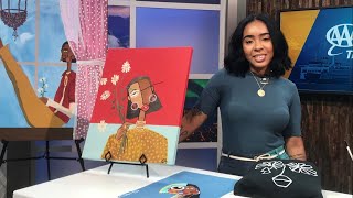 Tacoma artist Cristina Martinez' hopeful paintings have captured the eyes of thousands - New Day Nor