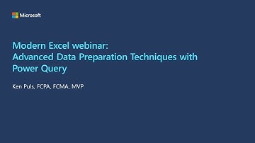 June 2020 Modern Excel Webinar: Advanced Power Query Tricks (aka Blame the Weather)