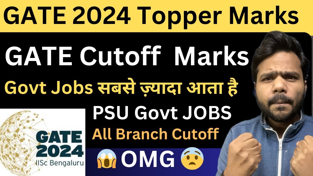 GATE 2024 Topper Marks Cutoff Branch Wise PSU Jobs 3000 Mtech gate-2024-topper-marks-cutoff-branch-wise-psu-jobs-3000-mtech