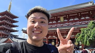 【外配信】東京に来たぞー！浅草で食べ歩き散歩しながら色々回る編！【WinRed】