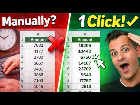 How to Multiply a Whole Column in Excel (No Formulas)