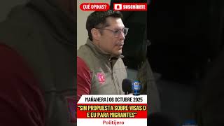 México no recibe propuesta formal de visas de EU para migrantes #Politijero