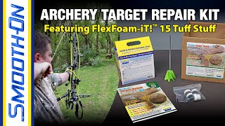 Repairing An Archery Target Using The Smooth-On Archery Repair Kit screenshot 3