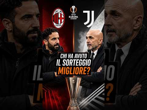 Video JUVE-MILAN, CHI HA AVUTO IL SORTEGGIO MIGLIORE? Le avversarie in Europa League