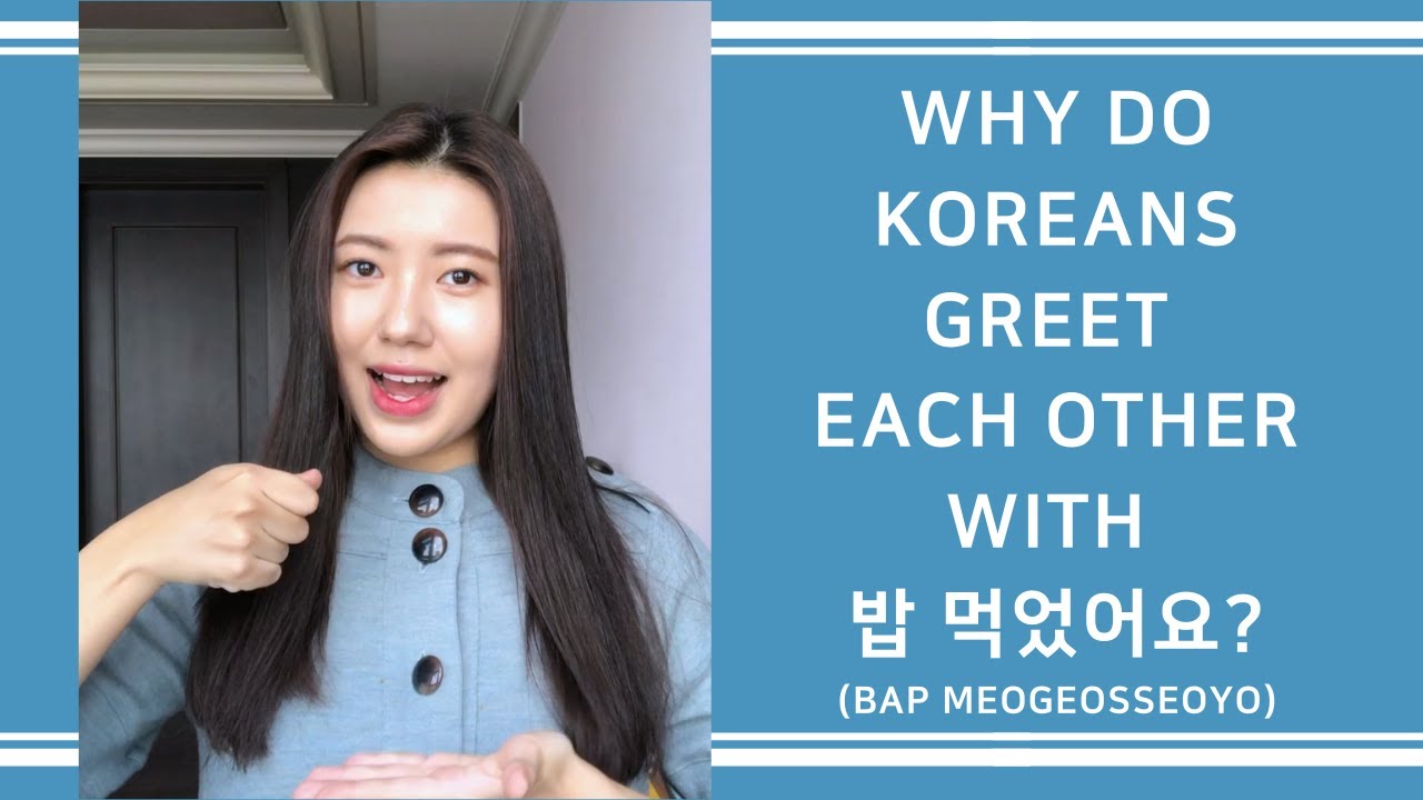 How to Say "Hello" in Korean - This is how to greet people