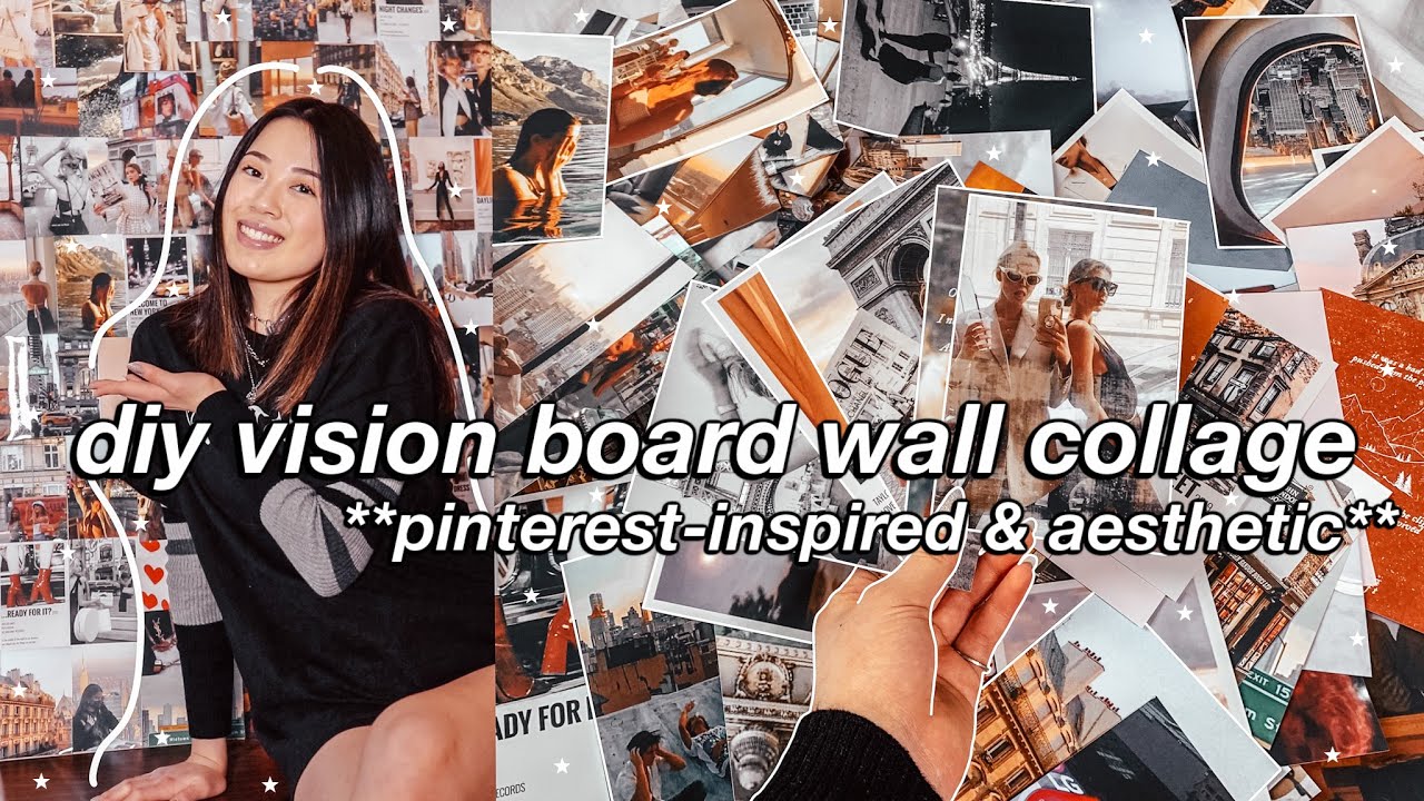 HOW TO MAKE A DIGITAL VISION BOARD THAT ACTUALLY WORKS! aesthetic pinterest  vision board 2020 