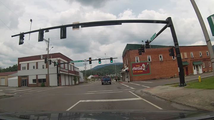 Driving through Big Stone Gap, Virginia