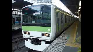 E231系500番台526編成山手線外回り(829G)新橋駅発車