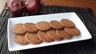 Easy Gingersnap Cookies  How to Make Crispy or Chewy Gingersnaps