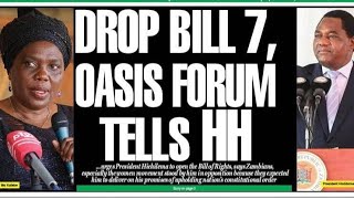 Download Lagu OASIS Forum geeft HH de les: eist onmiddellijke intrekking van wetsvoorstel 7! | Zambia in shock MP3