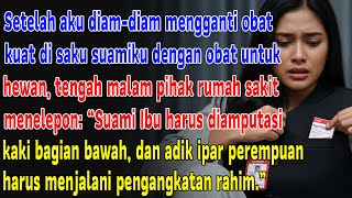 Kutukar Obat Kuat Suamiku Dgn Obat Hewan. Dia Kehilangan Kaki, Selingkuhannya Kehilangan Rahim.