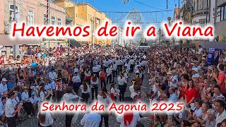 "Havemos de ir a Viana" nas ruas de Viana do Castelo (Desfile da Mordomia/ Romaria d'Agonia 2025)
