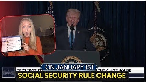 Alert:Big Social Security Rule Change on January 1 — Your Action Needed