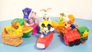 1994 Mcdonalds Disneyland Adventures Set Of 9 Collectibles Video Review