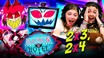 HAZBIN HOTEL SEASON 2 EPISODES 3 & 4 REACTION! | Angel Dust