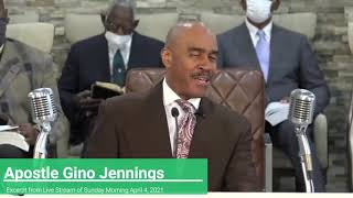 Pastor Gino Jennings talking about the Origin of Homosexuality