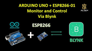 Tutorial #4 [DIJAMIN BISA] Monitoring Sensor dan Kendali LED Arduino UNO ESP8266 via BLYNK.