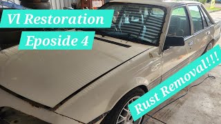 Rust Panel Replacement Vl Holden Commodore E4 Rear Windscreen Lower Panel