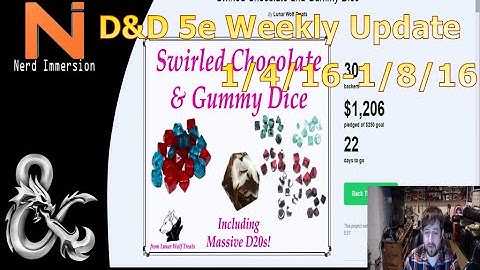 D&D Weekly Update-New Bard & Fighter Classes! (1/4/16-1/8/16) | Nerd Immersion
