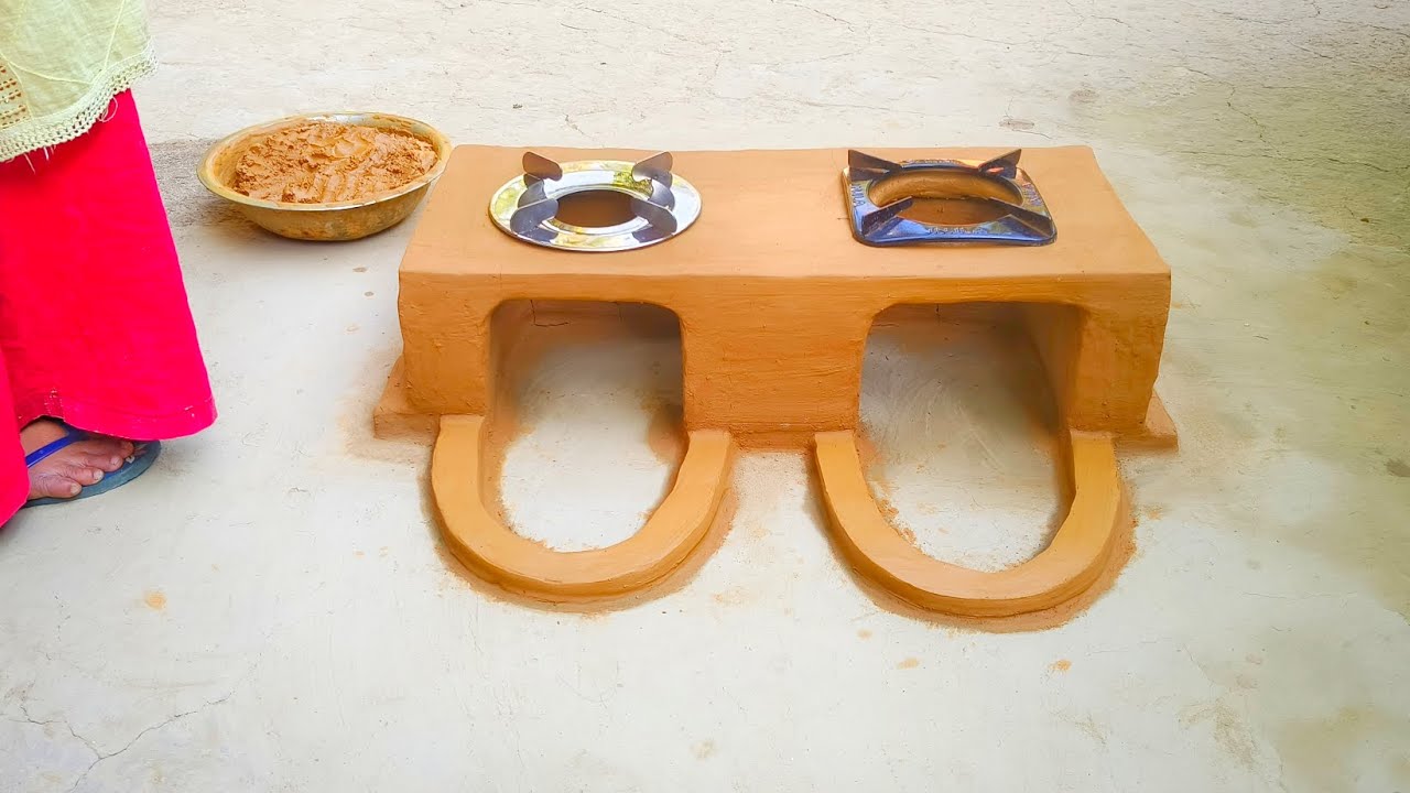 Very Easy & Designes Chulha Design|Munni's Village kitchen