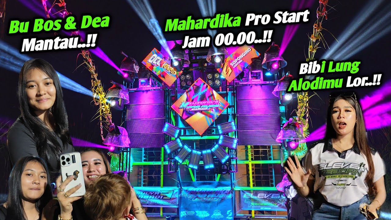 Mahardika Pro Ngamuk Di Start Di Pantau Bu Bos Riswanda Mahardika & Dea..!!