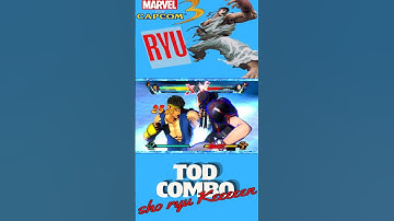 Ultimate Marvel VS Capcom 3|| Ryu TOD Combo #ryu #marvel #umvc3 #gaming