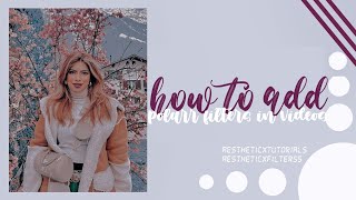How to add polarr filter in video without any lut creator | aestheticxtutorials, aestheticxfilterss