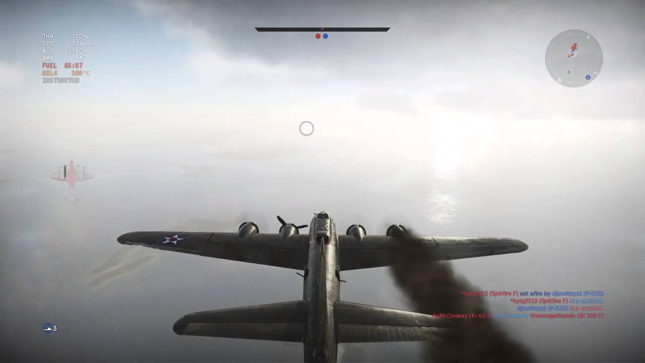 War Thunder bombing fun