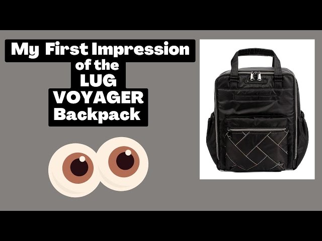 Lug Voyager Backpack NWT lug | Bags | Nwt Lug Voyager Backpack In Black Ice Pop  main image 3
