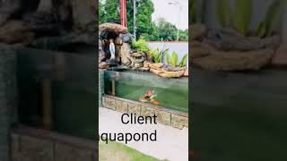 client aquapond wd grotto #gardenpond client aquapond wd grotto #gardenpond