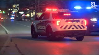 Suspicious package investigated at bank