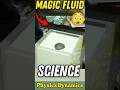 Non-Newtonian Fluid in Action! | Oobleck Experiment 🔥 #shorts