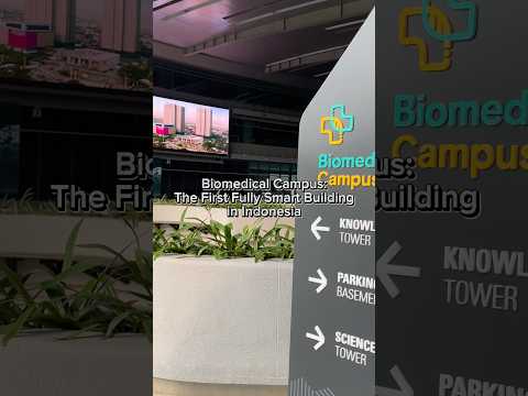 Indonesia’s First Fully Smart Building! 🏢