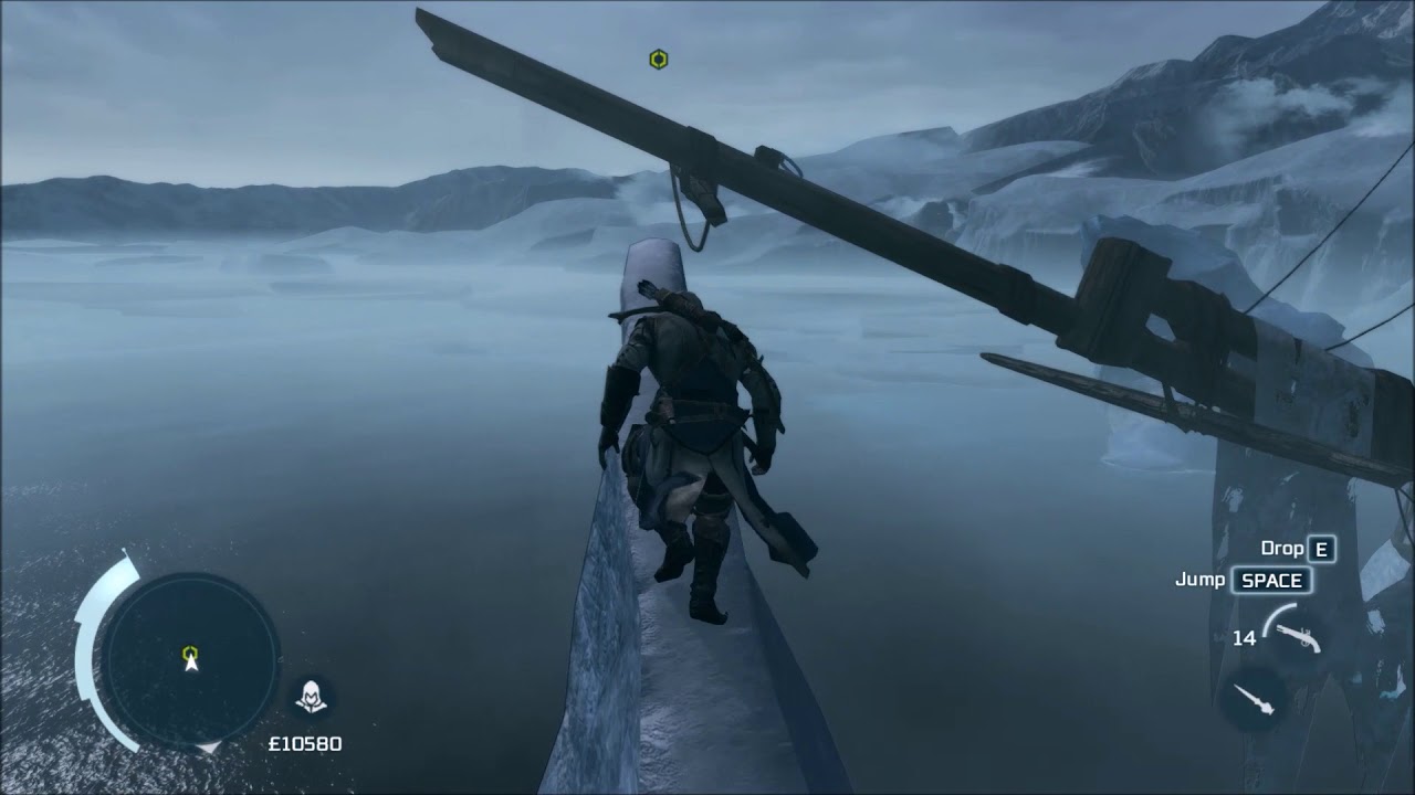 "Assassin`s Creed 3", 100 sync , Peg Leg mission 3 Northwest Passage