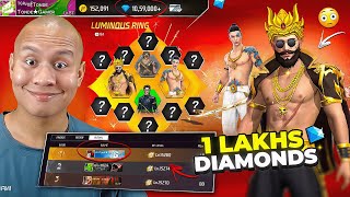 Buying 1 Lakhs Diamonds 💎 Badges & i Got Old Elite Pass 😍 Tonde Gamer